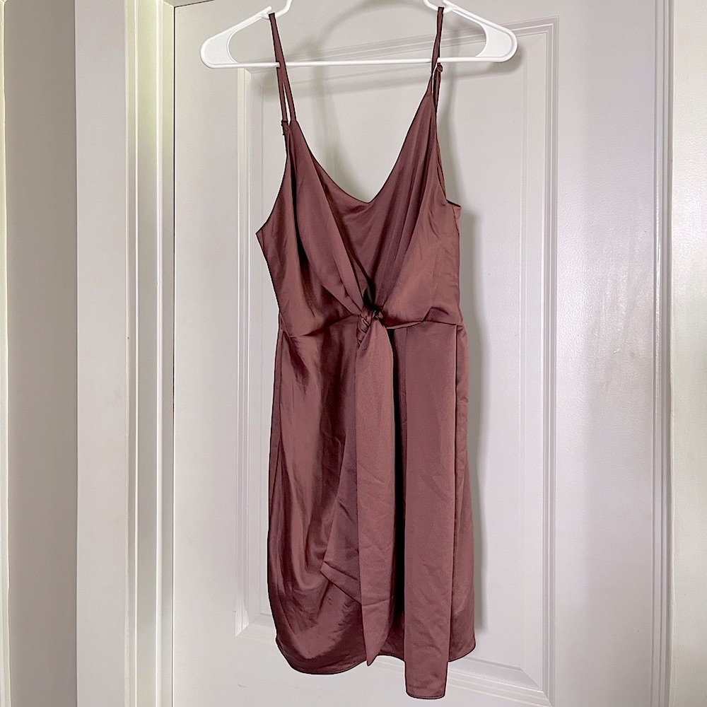 Olivaceous dress, never worn